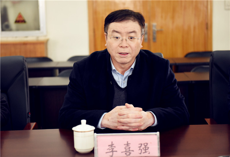 黄河科技学院附属医院副理事长李喜强一行来我院考察交流